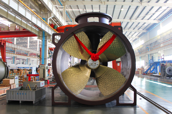 The Biggest Domestic Tunnel Thruster R &D by NGC Passed the Acceptance Check